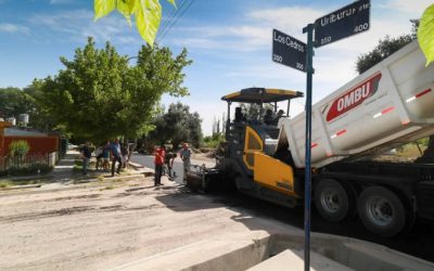 Asfaltan muchas calles de cuadro nacional