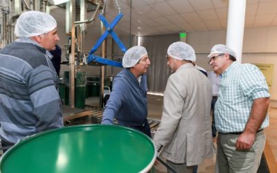 Inversores italianos interesados en la nueva pulpera de San Rafael