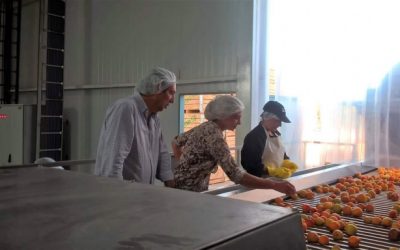 La Vicegobernadora Laura Montero eligió una obra que beneficia a productores sanrafaelinos