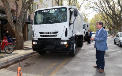 4 NUEVOS CAMIONES PARA MEJORAR LA LIMPIEZA DE SAN RAFAEL
