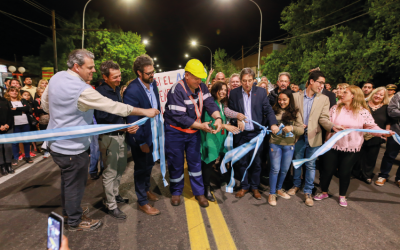 SAN RAFAEL: INAUGURARON OFICIALMENTE LA AVENIDA BALLOFFET