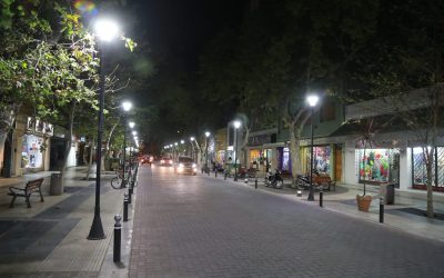 SAN RAFAEL SE TRANSFORMA CON LUCES LED, NUEVOS CORREDORES VIALES Y BULEVARES