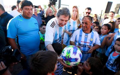 EMIR FÉLIX Y LA NACIÓN INAUGURARON COMPLEJO DEPORTIVO EN SAN RAFAEL