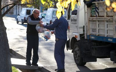 SAN RAFAEL: SE AMPLÍA PLAN DE SEPARACIÓN DE RESIDUOS