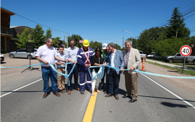 LA ADMINISTRADORA DE VIALIDAD NACIONAL Y EMIR FÉLIX INAUGURARON ASFALTO DE LA RUTA 146