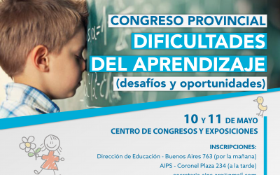 SAN RAFAEL SERÁ SEDE DEL 1º CONGRESO PROVINCIAL SOBRE DIFICULTADES DEL APRENDIZAJE