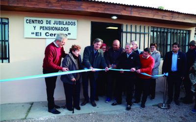 EMIR FÉLIX CORTÓ LAS CINTAS DEL NUEVO CENTRO DE JUBILADOS DE EL CERRITO