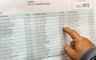 PADRÓN DEFINITIVO ELECCIONES GENERALES SAN RAFAEL 2019