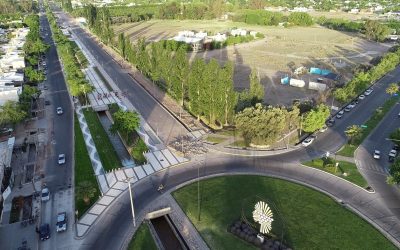 PASEO DE LA AVENIDA RAWSON: SE ACERCA EL FINAL DE LA OBRA MÁS LINDA DE MENDOZA