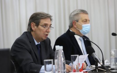 Con énfasis en el orden administrativo, el trabajo en la pandemia y las obras, el Intendente Emir Félix realizó su discurso anual de manera virtual