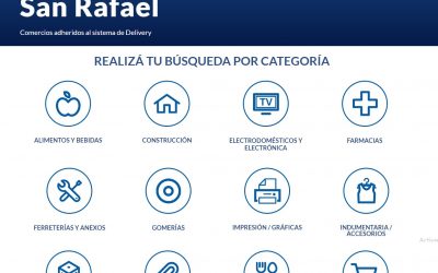 EL MUNICIPIO DE SAN RAFAEL LANZÓ UNA PLATAFORMA VIRTUAL PARA INCLUIR A TODOS LOS COMERCIOS CON DELIVERY