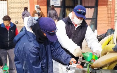 PREVENCIÓN DEL COVID -19: MÁS DE 20 MIL LITROS DE LAVANDINA Y CLORO PARA HOGARES, DESINFECCIÓN DE HOSPITALES Y ESPACIOS PÚBLICOS