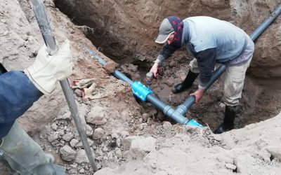 EL MUNICIPIO EXTIENDE Y OPTIMIZA REDES DE AGUA POTABLE EN DISTINTOS PUNTOS DE SAN RAFAEL