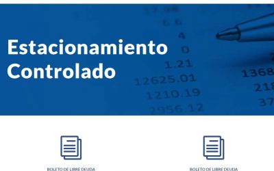 AHORA LOS LIBRE DEUDA DE ESTACIONAMIENTO CONTROLADO SE GESTIONAN POR INTERNET
