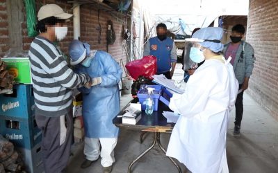 DURANTE EL FIN DE SEMANA EL MUNICIPIO DE SAN RAFAEL INICIÓ OPERATIVO DE TESTEOS RÁPIDOS POR BARRIOS