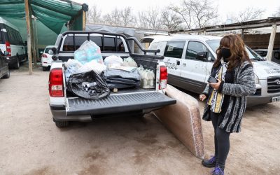 COVID-19 EL MUNICIPIO DE SAN RAFAEL ASISTE CON MERCADERÍA, AGUA Y ELEMENTOS DE DESINFECCIÓN A UNAS 100 FAMILIAS EN AISLAMIENTO