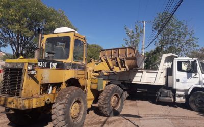 PREVIA DEL ASFALTO EN EL BARRIO PAYÉN