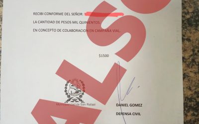 ⚠️ALERTA, ESTAFA: EL MUNICIPIO DE SAN RAFAEL NO RECAUDA DINERO PARA CAMPAÑA VIAL ⚠️