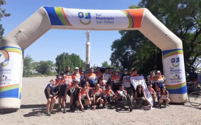 SAN RAFAEL RECIBIÓ A LA «RODADA SOLIDARIA» EN EL CRISTO DE LAS PAREDES