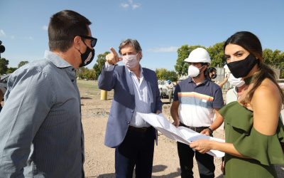 HOSPITAL MODULAR: EMIR FÉLIX Y LA SECRETARIA DE PROMOCIÓN TURÍSTICA RECORRIERON LA OBRA
