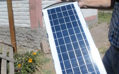 LUCES LED A BASE DE ENERGÍA SOLAR, LA PRUEBA QUE HARÁ EL MUNICIPIO DE SAN RAFAEL PARA ILUMINAR ZONAS SIN TENDIDO ELÉCTRICO