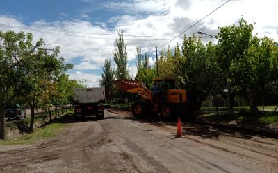 COMENZÓ LA PREVIA DEL ASFALTO EN EL CERRITO