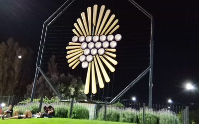 HORA DEL PLANETA: SE APAGARON LAS LUCES DE LA ROTONDA DEL MAPA