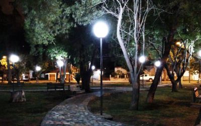 NUEVAS LUMINARIAS LED EN LA PLAZA DE LA JUSTICIA