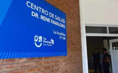 LA POSTA SANITARIA DE LA IZUELINA TIENE NUEVO EDIFICIO Y AHORA SE LLAMA RENÉ FAVALORO