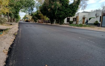 COMENZÓ EL ASFALTO DEL BARRIO EL PAYÉN