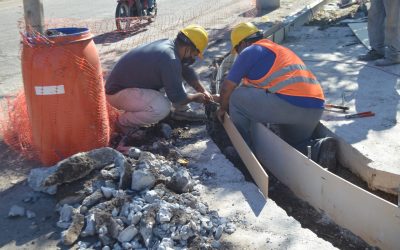 LA REMODELACIÓN DEL PASEO LUIS HUERTA LLEGÓ HASTA CALLE BELTRÁN