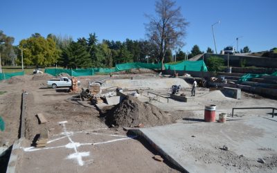 PARQUE DE LOS JÓVENES: AVANZA LA REMODELACIÓN DEL SKATEPARK
