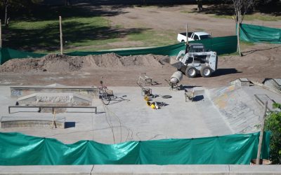 PARQUE DE LOS JÓVENES: SIGUEN LAS OBRAS DETRÁS DEL CHACHO SANTA CRUZ