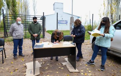 EL MUNICIPIO BRINDÓ ASISTENCIA ECONÓMICA A PRODUCTORES DE COLONIA ESPAÑOLA