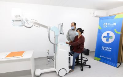 MIENTRAS CONTINÚAN LOS TESTEOS, LLEGÓ NUEVO EQUIPAMIENTO AL CENTRO MODULAR SANITARIO