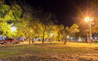 SIGUE LA RENOVACIÓN DE LUMINARIAS EN PLAZAS