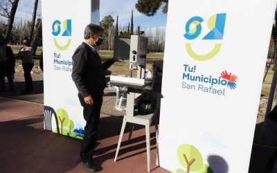 EMPRENDEDORES SANRAFAELINOS RECIBIERON MODERNO EQUIPAMIENTO PARA POTENCIAR SUS PROYECTOS LABORALES
