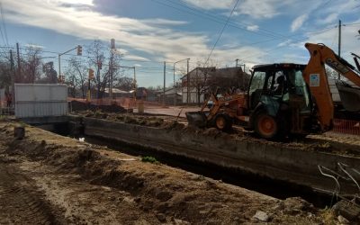 NUEVO LUIS HUERTA: EMPEZÓ LA RENOVACIÓN DEL ÚLTIMO TRAMO