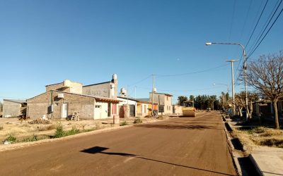 COMENZARON LAS TAREAS PREVIAS AL ASFALTO EN EL BARRIO CRISTIANO