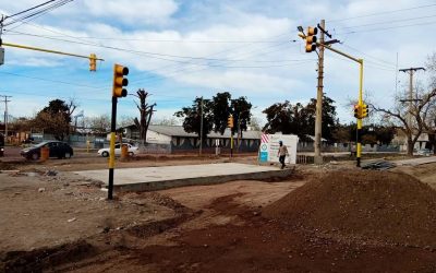ASÍ ES LA BASE DE HORMIGÓN QUE SE COLOCA EN EL NUDO ALBERDI Y PATRICIAS MENDOCINAS