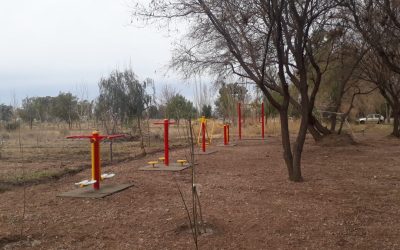 SAN RAFAEL YA TIENE 20 GIMNASIOS A CIELO ABIERTO EN DISTRITOS