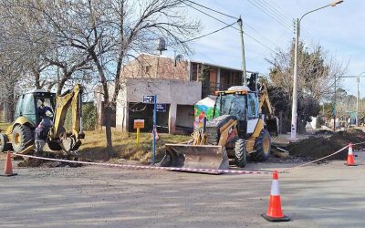 COLECTOR NORTE, LA OBRA QUE PERMITIRÁ A 4.000 FAMILIAS SANRAFAELINAS ACCEDER AL SERVICIO DE CLOACAS