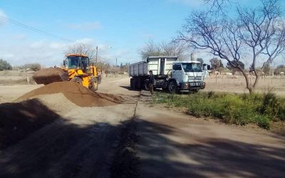 COMENZARON LAS TAREAS PREVIAS AL ASFALTO EN REAL DEL PADRE