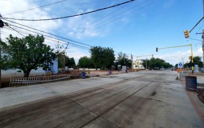 SE HABILITÓ EL TRÁNSITO SOBRE AVENIDA ALBERDI