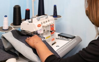 GOUDGE: DE LA INESTABILIDAD LABORAL A A DESARROLLAR SU PROPIO EMPRENDIMIENTO TEXTIL