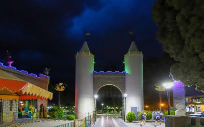 MÁS TECNOLOGÍA LED: SE RENOVÓ LA ILUMINACIÓN DEL PARQUE DE LOS NIÑOS Y UN SECTOR DE AVENIDA SARMIENTO