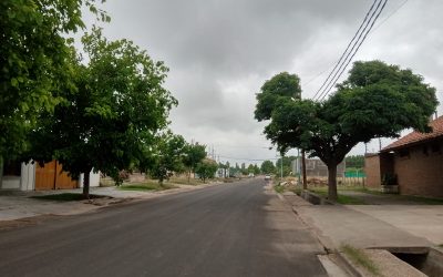 SE ASFALTARON CUADRAS MUY TRANSITADAS DE LA ZONA OESTE