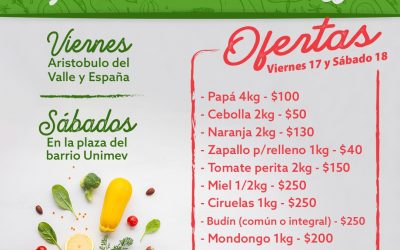 DE LA HUERTA A LA CASA: LA FERIA FRANCA MUNICIPAL, UNA ALTERNATIVA PARA LAS FIESTAS DE FIN DE AÑO