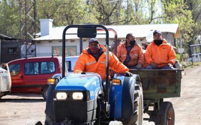 SE RETOMARON LOS OPERATIVOS DE LIMPIEZA: ESTOS SON LOS SECTORES EN LOS QUE TRABAJA EL MUNICIPIO