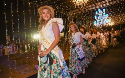 MILAGROS PARTICIPÓ DE LA FIESTA DE LA COSECHA Y SE PREPARA PARA LA GRAN NOCHE VENDIMIAL